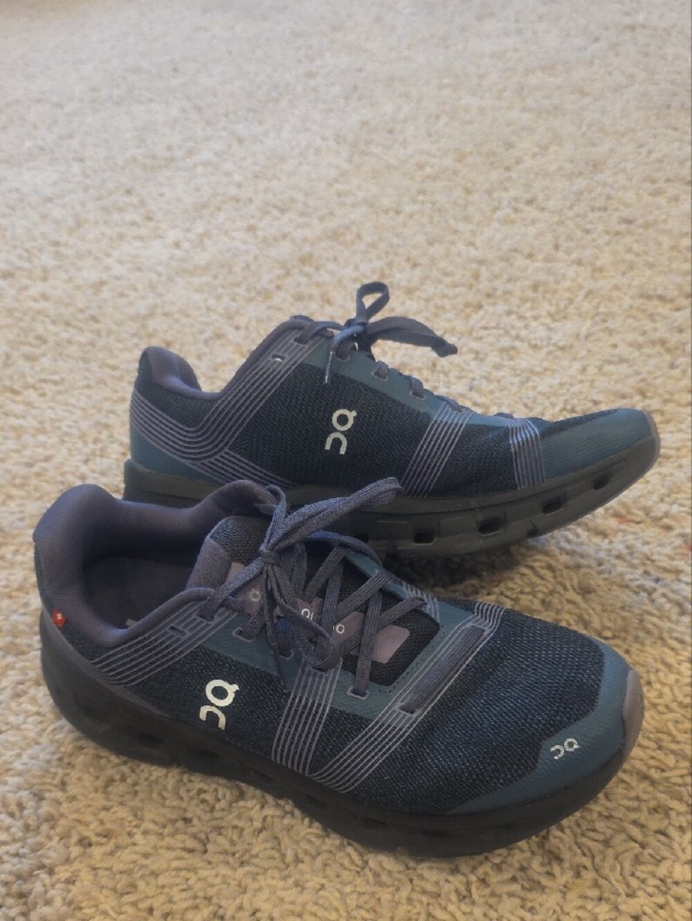 On Cloudgo Womens Running Shoes Storm/Magnet Colorway Sz 9.5 - Picture 2 of 10